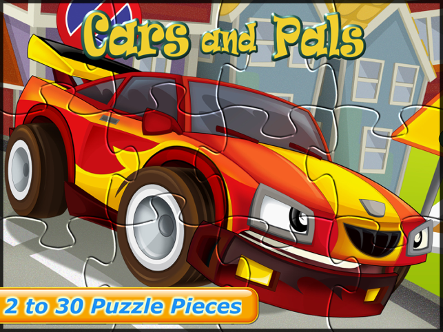 ‎Cars Puzzle Fun Games for Kids Screenshot