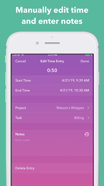 Manifest - Smart Time Tracking screenshot-7