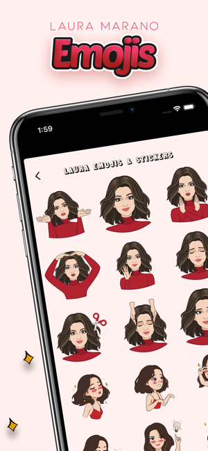 Lauramoji: Laura Marano Emojis(圖1)-速報App