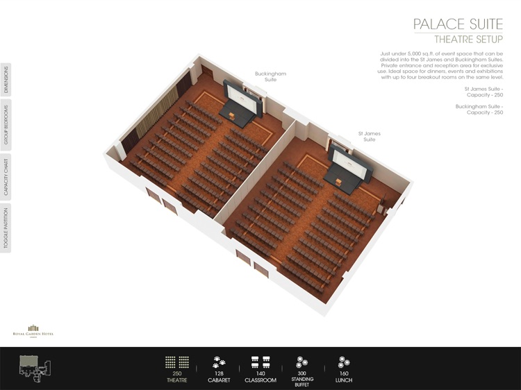 Royal Garden Hotel Floor Plans