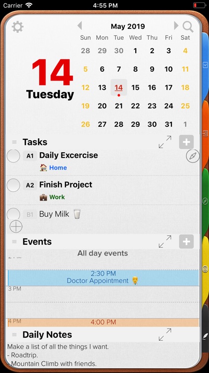 Opus One: Daily Planner