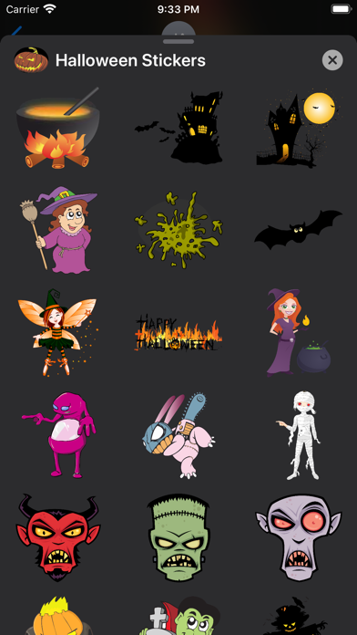 Halloween Stickers Emojis screenshot 4