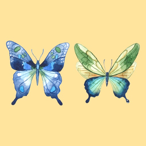 Butterfly Loving Stickers