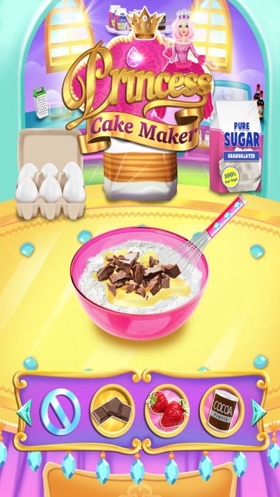 Rainbow Princess Cake Maker screenshot 4