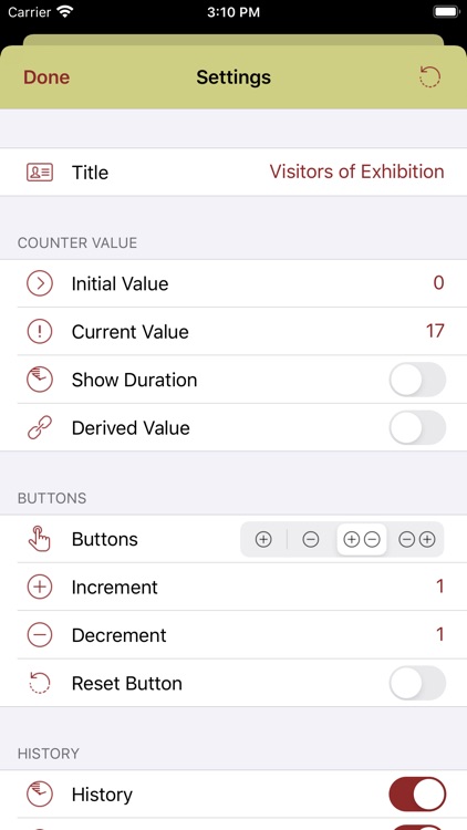 Nombri (Tally Counter)