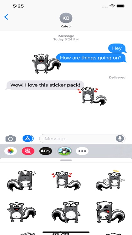 Skunk Stickers