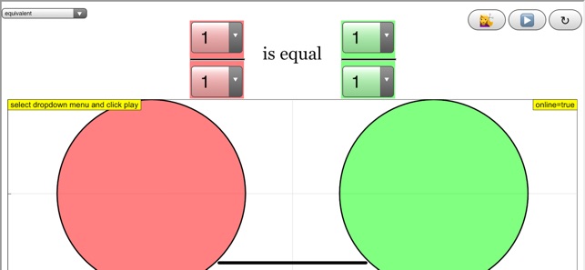 Compare Fractions Interactive(圖1)-速報App