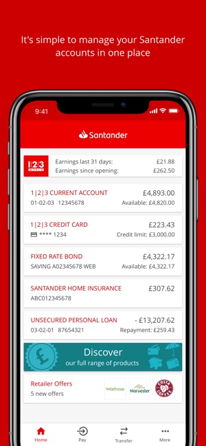 scarica fatture santander
