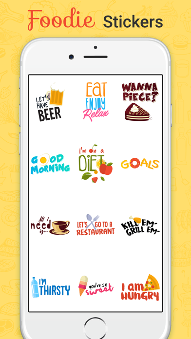 How to cancel & delete Foodie Stickers Fun from iphone & ipad 2