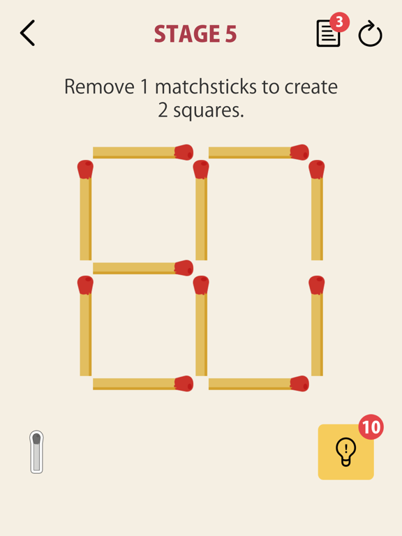 MATCHSTICK - matchstick puzzleのおすすめ画像1