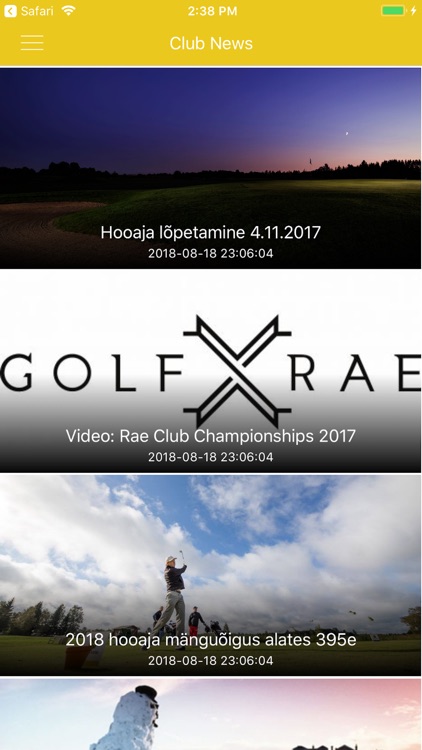 Golf X Rae