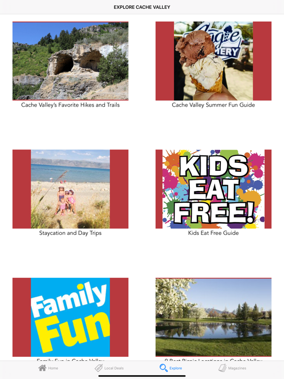 Cache Valley Family Magazine screenshot 4