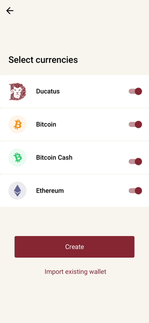 Ducatus Wallet 2.0(圖1)-速報App