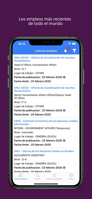 Empleos De Onu Y Ong En App Store