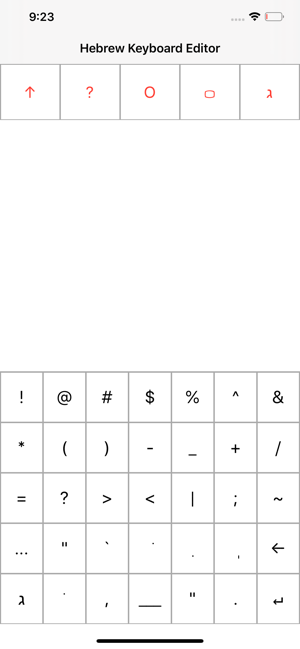 Hebrew Keyboard Editor(圖6)-速報App