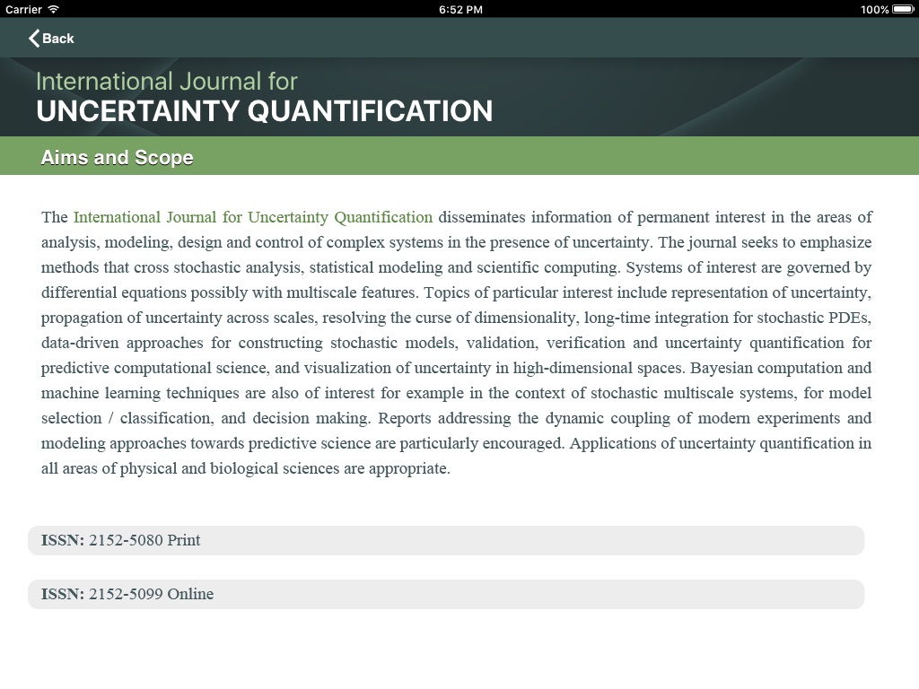 Uncertainty Quantification screenshot 2