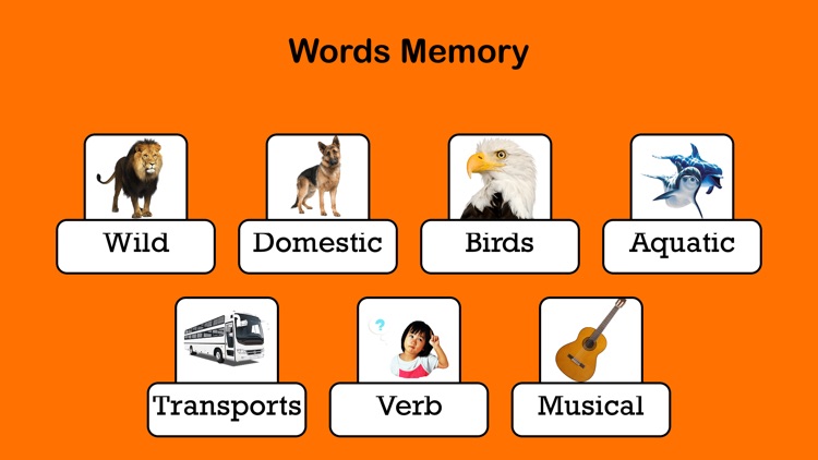 Words Memory - Learn English