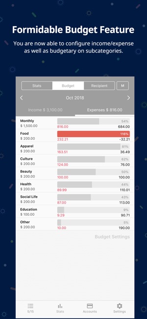 Money Manager Expense & Budget(圖5)-速報App