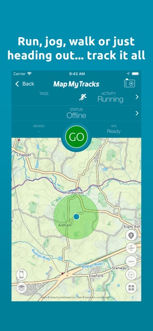 Map My Tracks: run tracker pro(圖1)-速報App