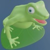 Jumping frog: Fun in the pond