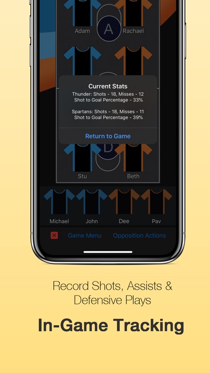 KorfScore: Korfball Game Stats screenshot-3