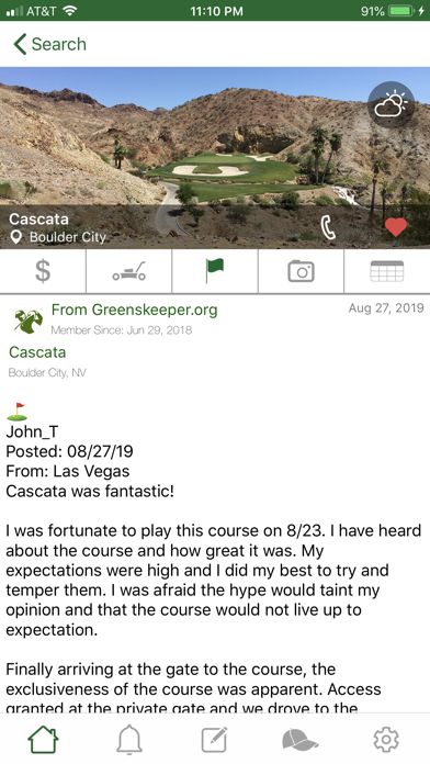 GreensKeeper  Reviews + Alerts screenshot 2