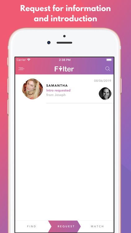 Filter Dating