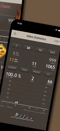 Screenshot 5 Miles iphone