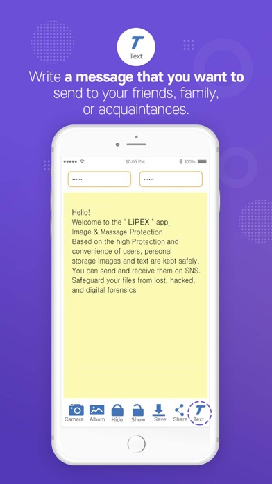 LiPEX Photo & Message App screenshot 4