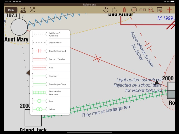 iGenogram: Genogram Editor