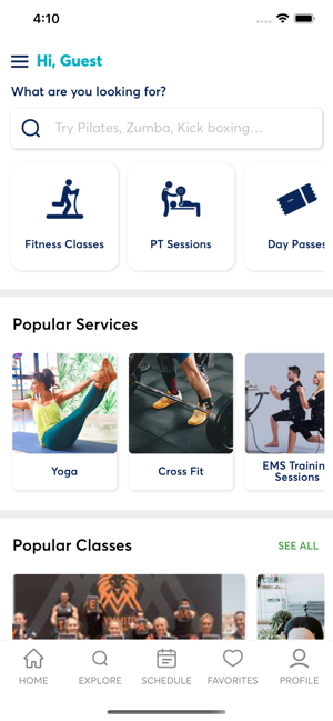 Fitness Bookings