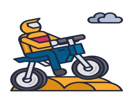 The RacingBe is a small sticker, which are show the 50 Racing Be sticker in cartoon