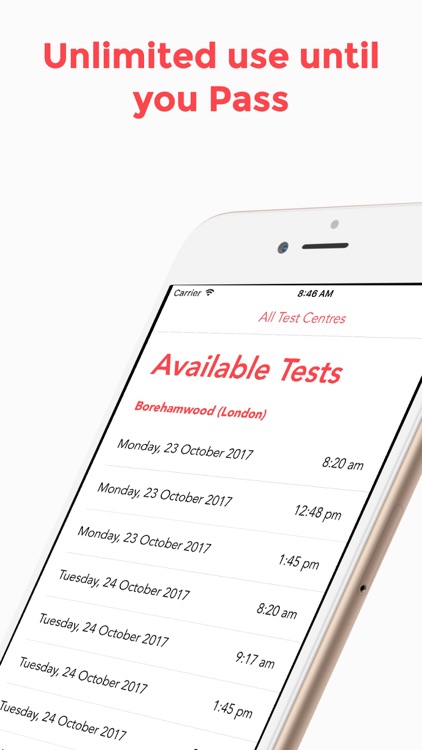 Testi Driving Cancellations UK screenshot-4