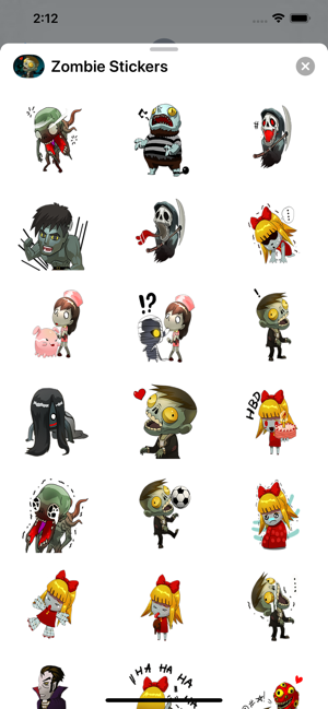 Zombie Sticker(圖1)-速報App