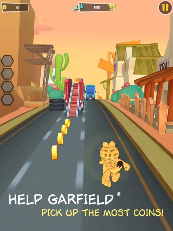 Garfield Run: Road Tour screenshot 6