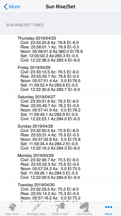 Satellite Tracker screenshot-6