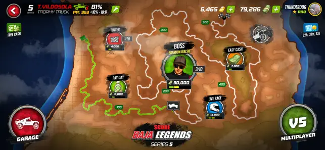 Baja Big Air, game for IOS