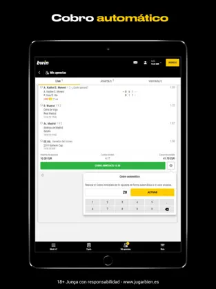 Screenshot 1 bwin Apuestas Deportivas iphone