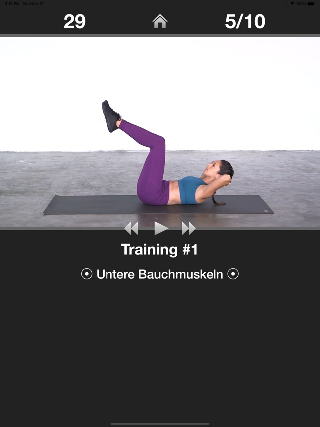Tagliches Bauchmuskeltraining Im App Store