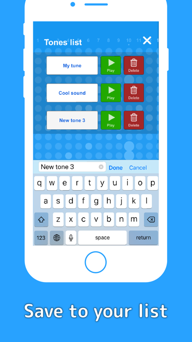 How to cancel & delete Tones - Fun and easy to use music creation app from iphone & ipad 3