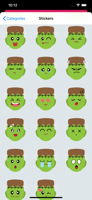 Monster Frankenstein's Emoji(圖2)-速報App