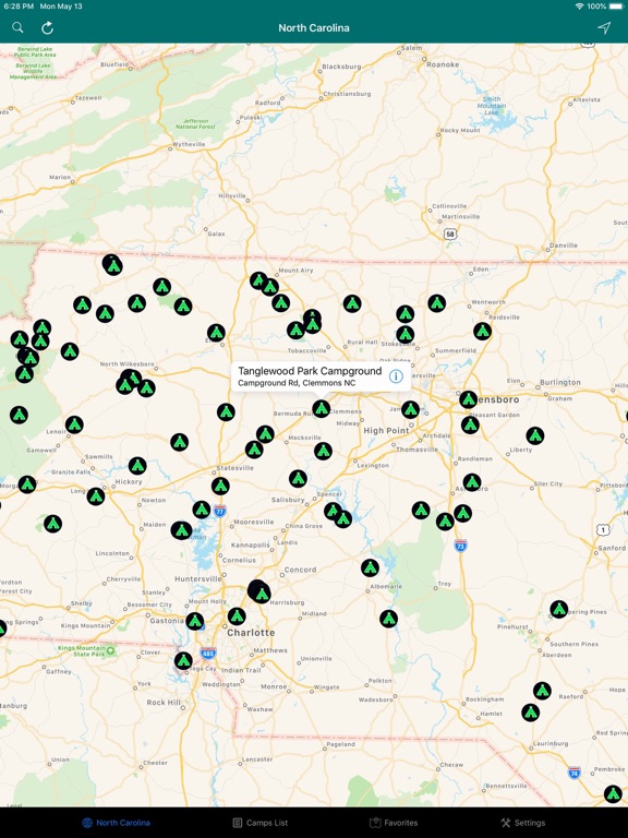 Screenshot #4 pour North & South Carolinas Camps