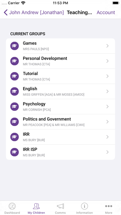 iParent App screenshot 2