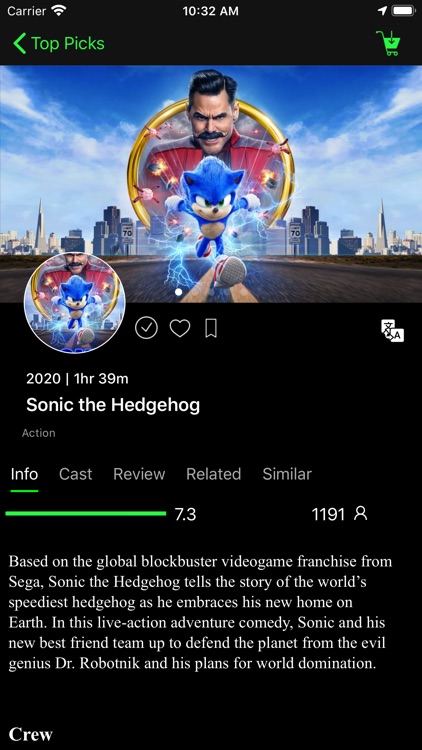 Sonic the Hedgehog - Full Cast & Crew - TV Guide