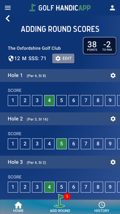 Golf Handicapp