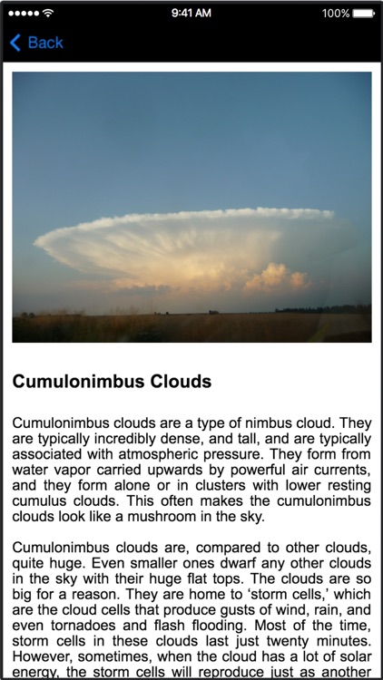 Types of Clouds