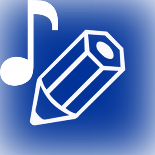 music player text editor Icon