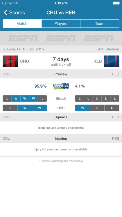 Rugby 7s store live scores