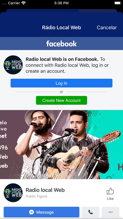 Rádio Local Web. screenshot-3