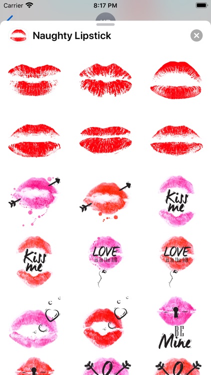 Sexy Adult Woman Lipstick App